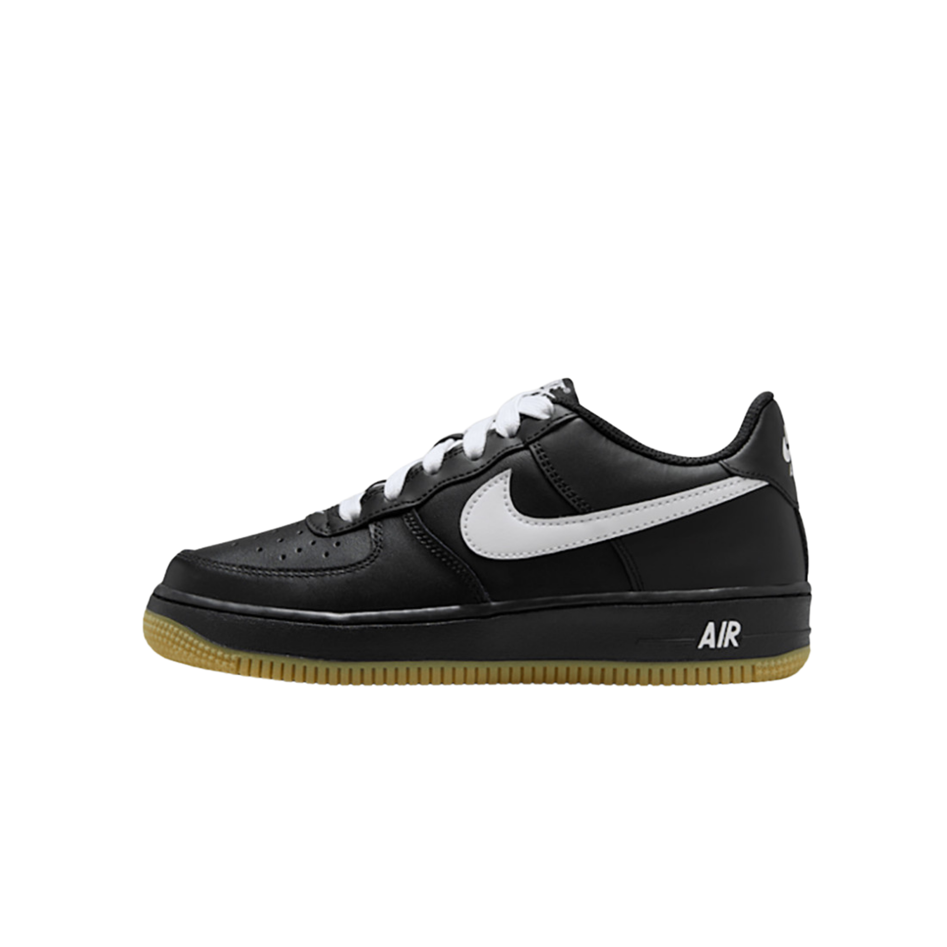 nike air force 1 lv8 junior black white gum