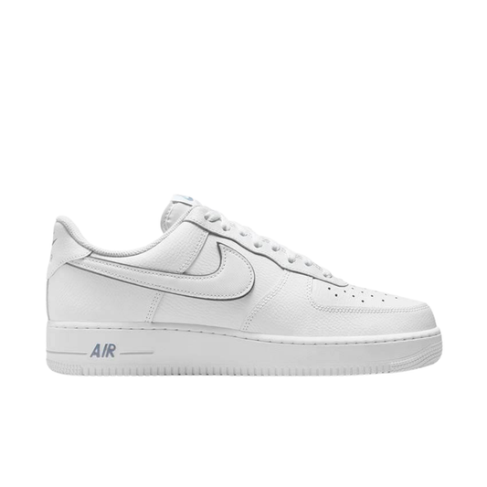 sneakers nike air force 1 lv8 white metallic silver profil