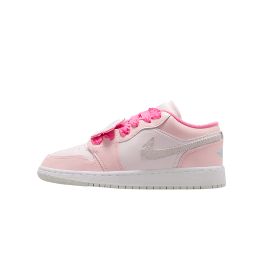 nike air jordan 1 low se junior pink bloom pearl pink
