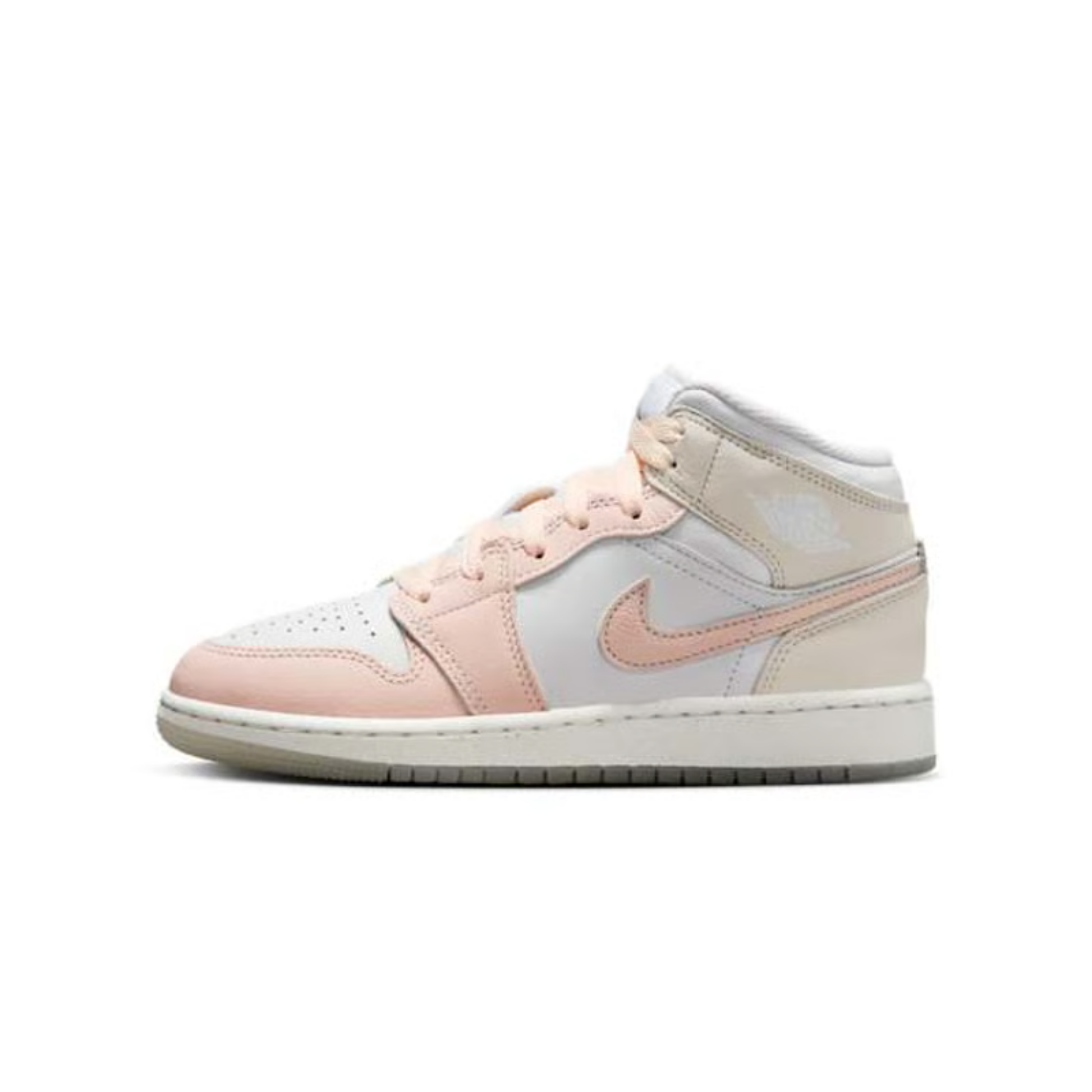 nike air jordan 1 mid se junior flamingo