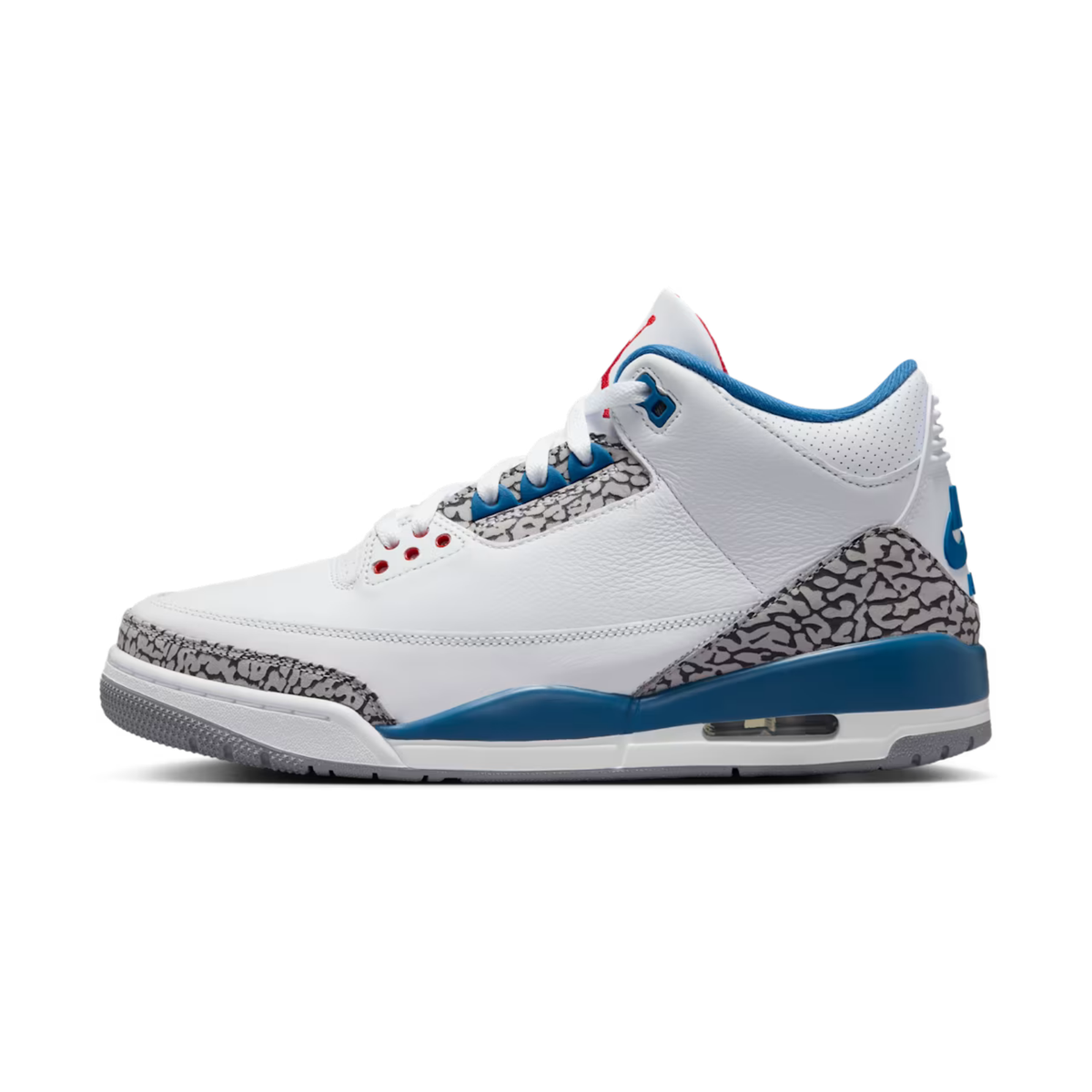 nike air jordan 3 retro homme true blue vue extérieure