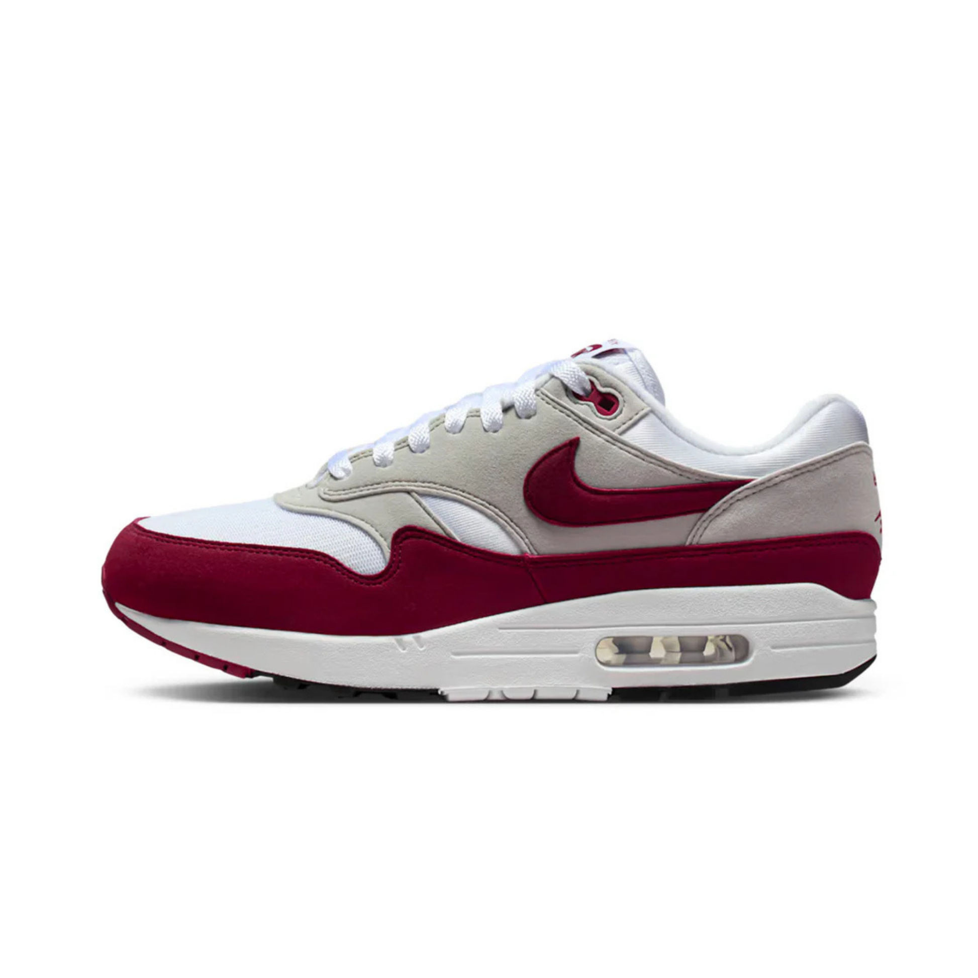nike air max 1 87 stranger things homme white university red