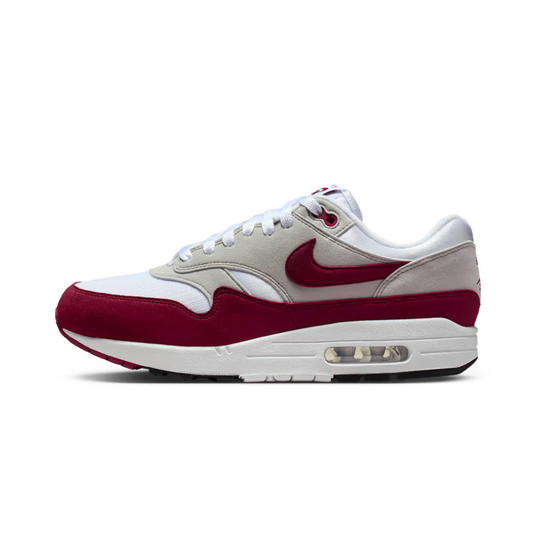 nike air max 1 87 stranger things homme white university red