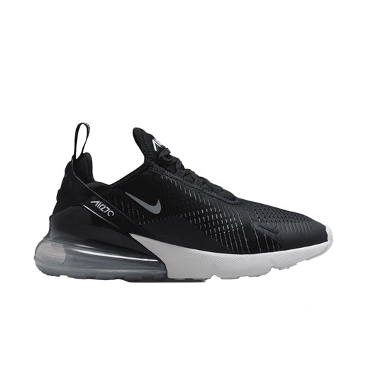 Nike Air Max 270 Femme Noir Blanc Metallic Silver vue latérale