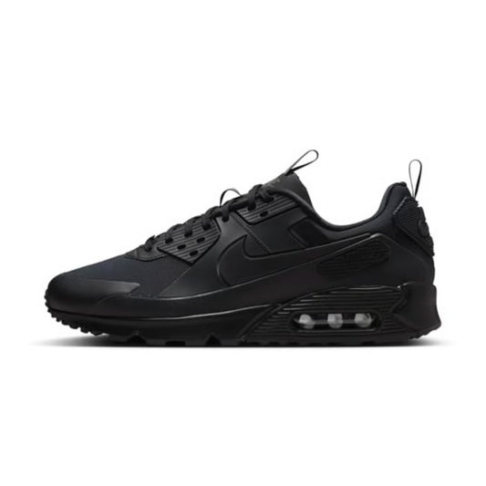 sneakers nike air max 90 drift homme triple black vue de profil extérieur