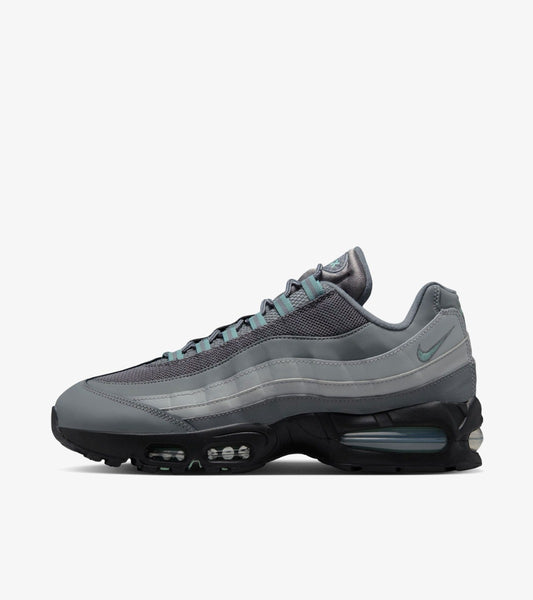 nike air max 95 big bubble smoke grey cannon vue de profil