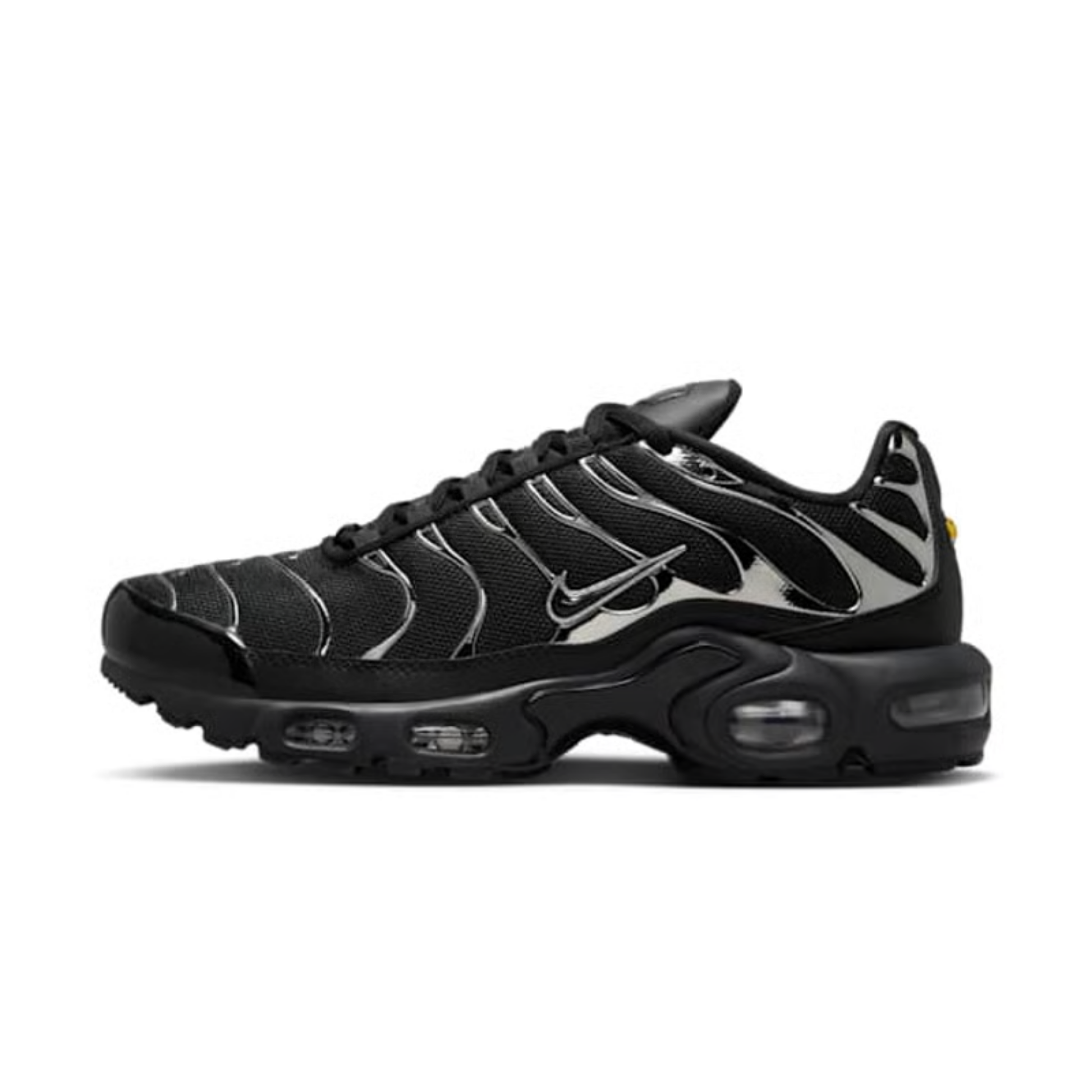 nike air max plus se femme black metallic silver