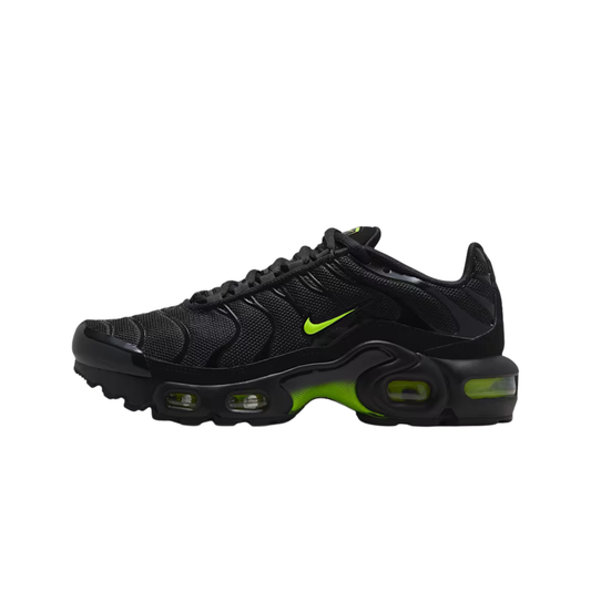 nike air max plus tn junior black volt ice vue extérieure