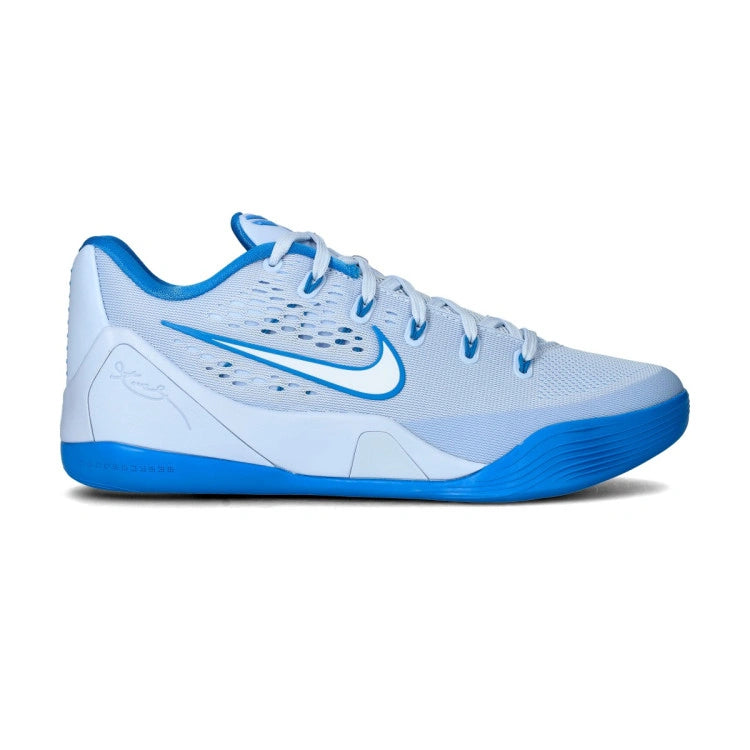 Nike Kobe 9 Elite Low EM Protro Hydrogen Blue profil bleu
