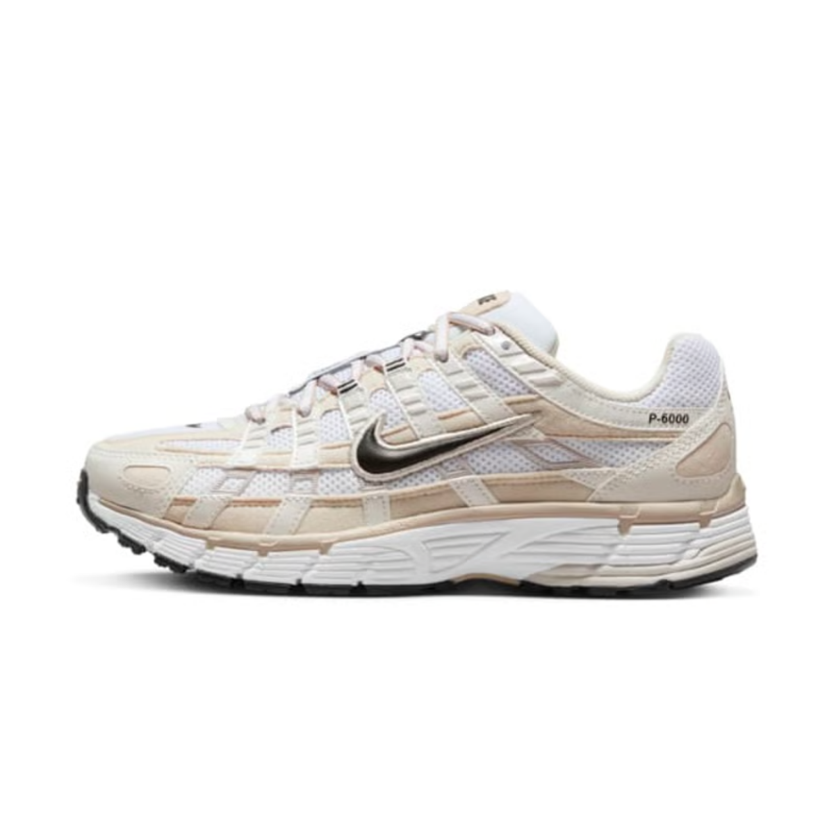 sneakers nike p-6000 femme light orewood brown profil