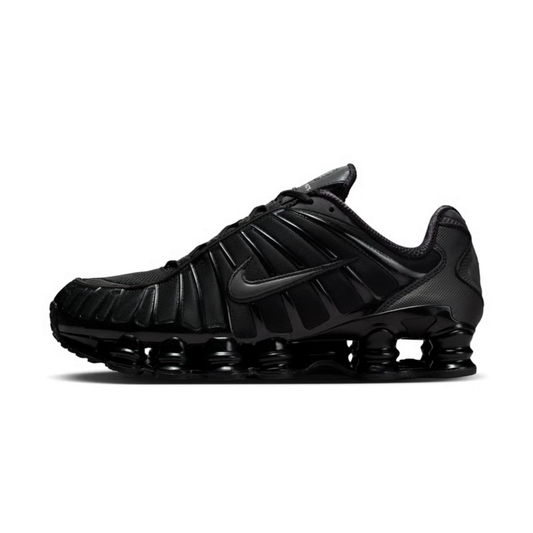 sneakers nike shox tl homme black metallic silver profil