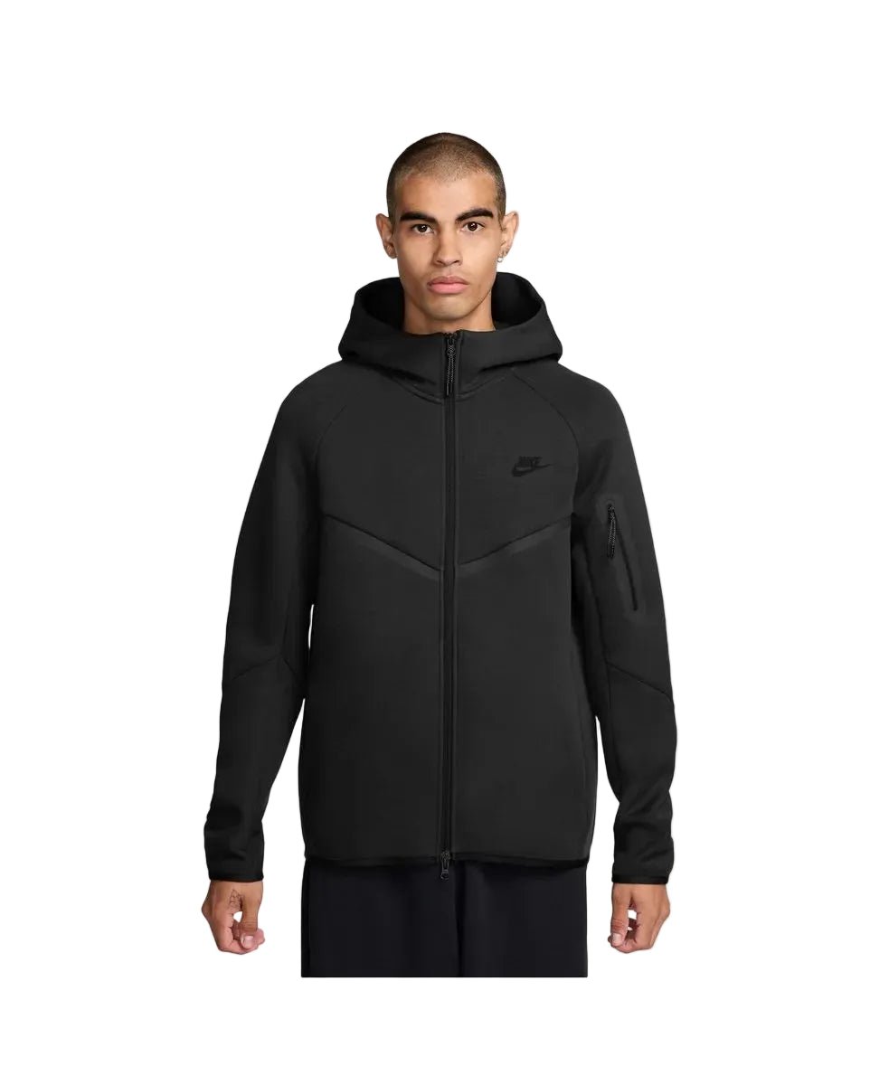 Nike Tech Fleece Windrunner Hoodie Homme Black face