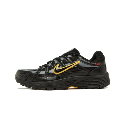 nike p-6000 junior black laser orange