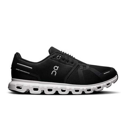 on cloud 6 homme noir blanc profil