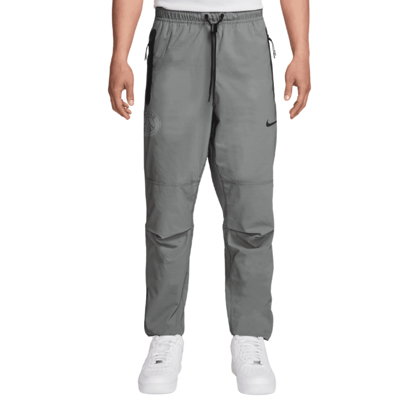 pantalon jogging nike tech woven homme gris psg 2025 2026