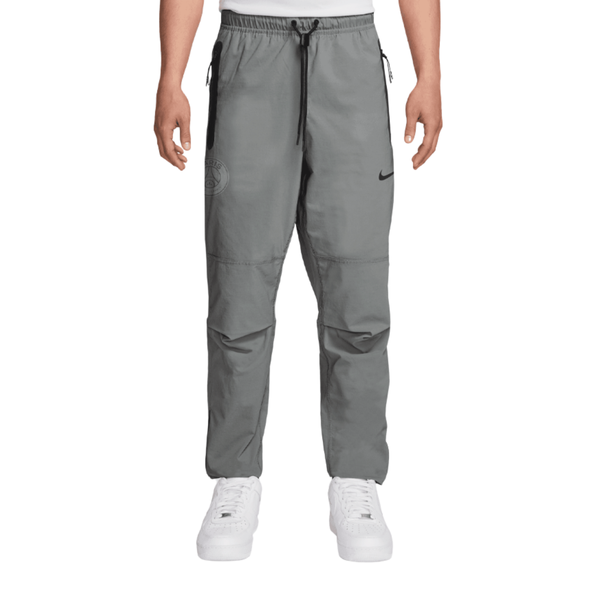 pantalon jogging nike tech woven homme gris psg 2025 2026