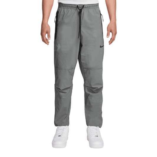 pantalon jogging nike tech woven homme gris psg 2025 2026