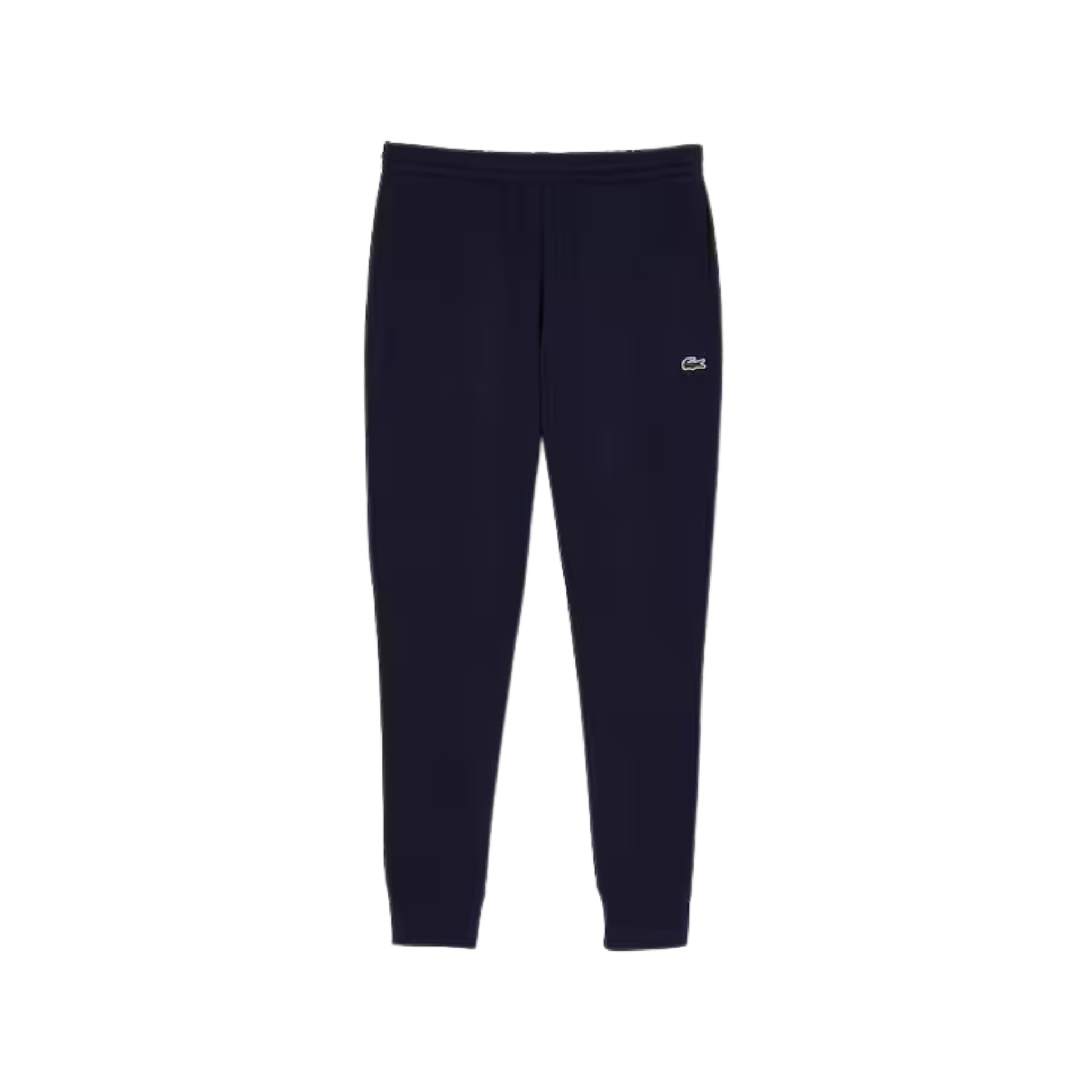 pantalon de survêtement lacoste homme bleu nuit slim fit vue de face