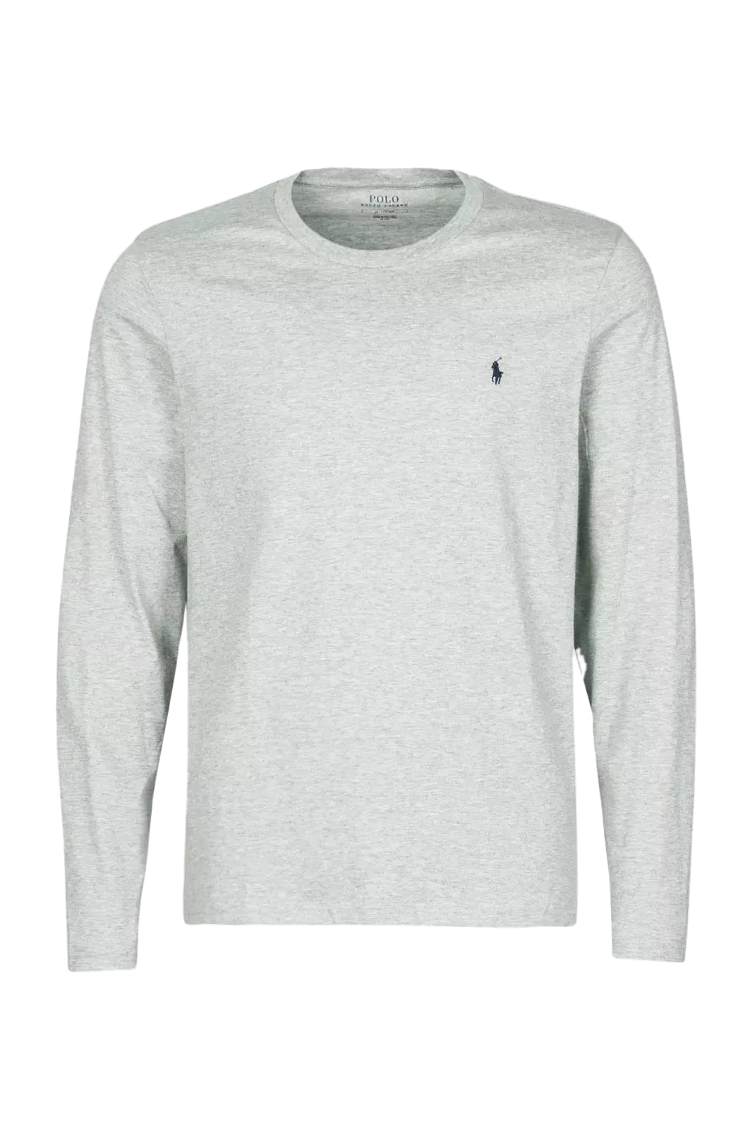 T-shirt manches longues Ralph Lauren gris Andover Heather vue de face