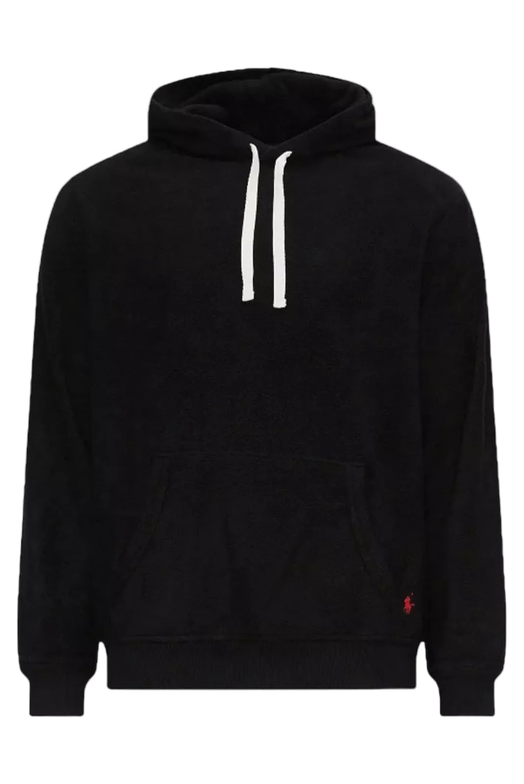 Sweat polaire Ralph Lauren noir vue de face