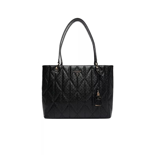 sac cabas guess betula noir vue de face