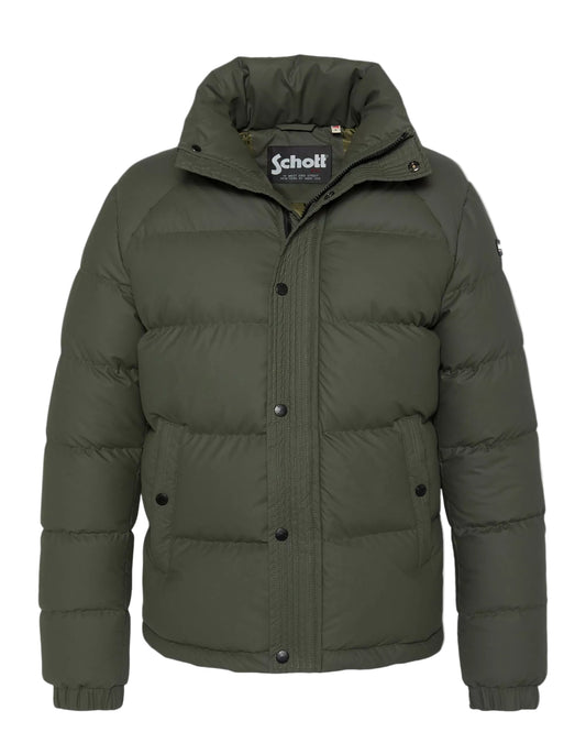Doudoune Schott MONTREAL kaki – vue de face