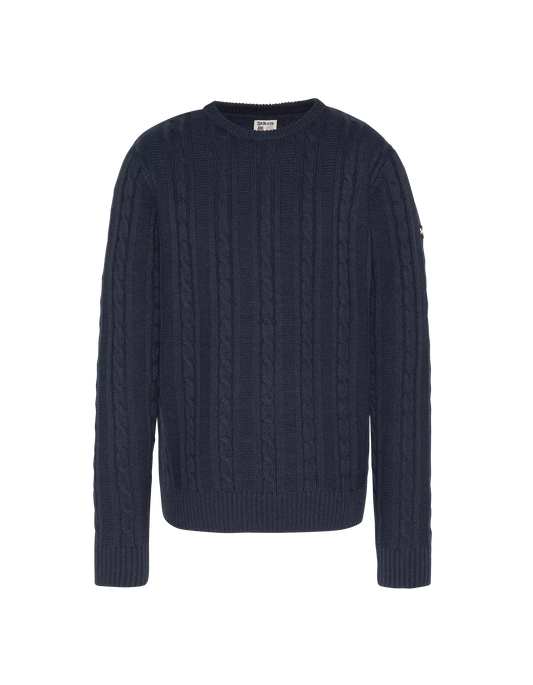 Pull Schott PLFIRE Navy – vue de face