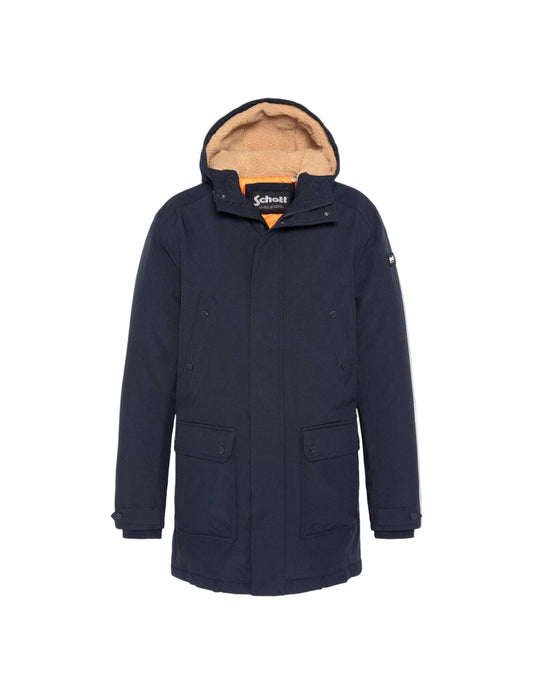 Parka Schott RADO navy – vue de face