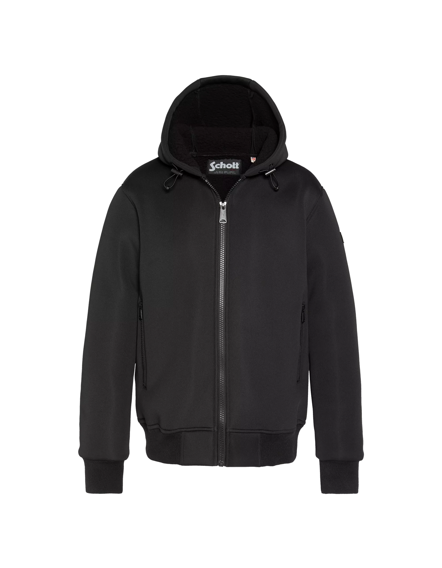 Gilet technique Schott STREET noir – vue de face