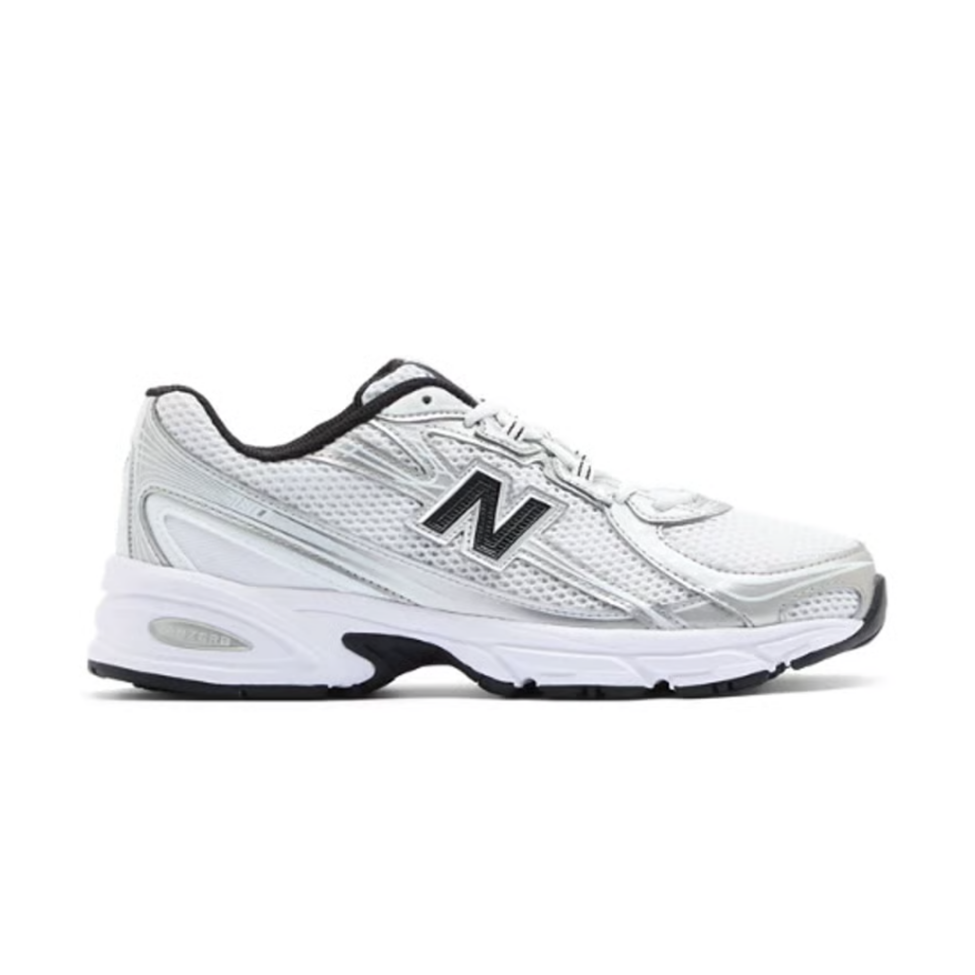 sneakers new balance 740 unisexe white navy profil