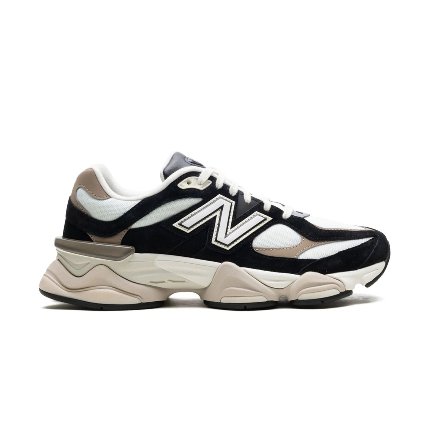 sneakers new balance 9060 homme sea salt bone profil