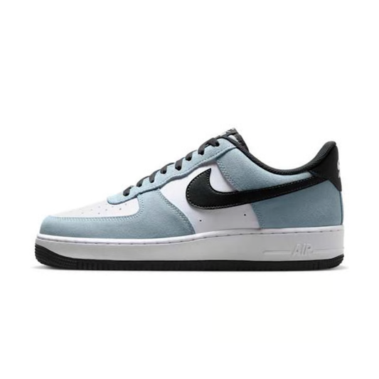 sneakers nike air force 1 low lv8 light armory blue white profil