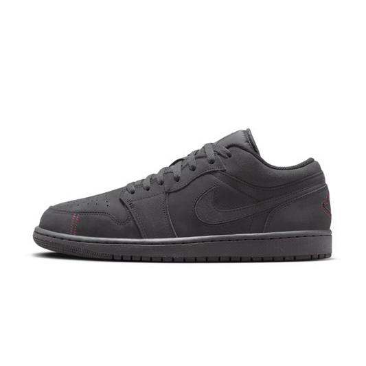 sneakers nike air jordan 1 low se dark smoke grey profil