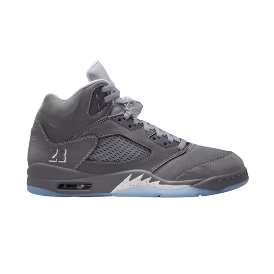 sneakers nike air jordan 5 retro wolf grey profil
