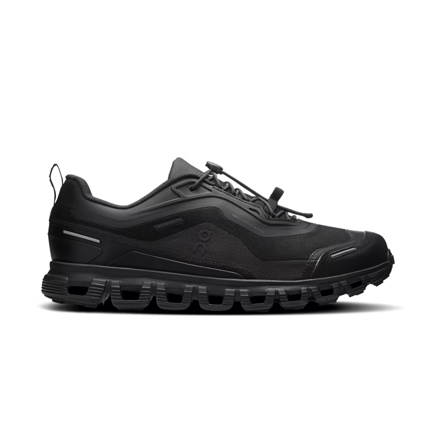 sneakers on cloud 6 geo waterproof homme black profil