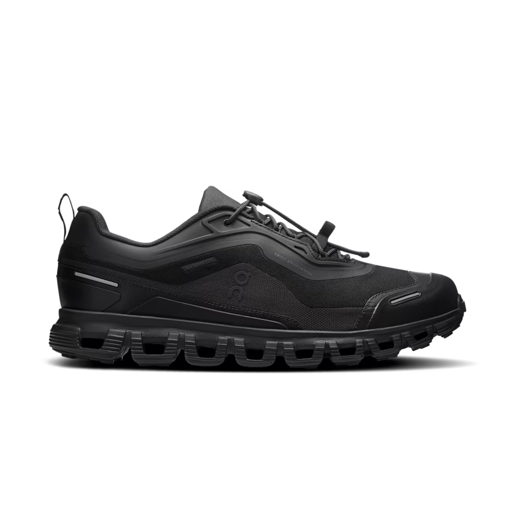 sneakers on cloud 6 geo waterproof homme black profil