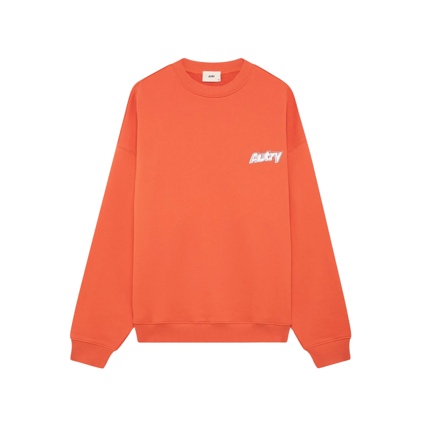 sweatshirt autry unisexe rouge double logo