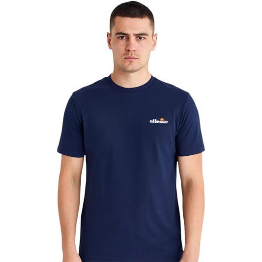 t-shirt Ellesse homme marine logo signature poitrine