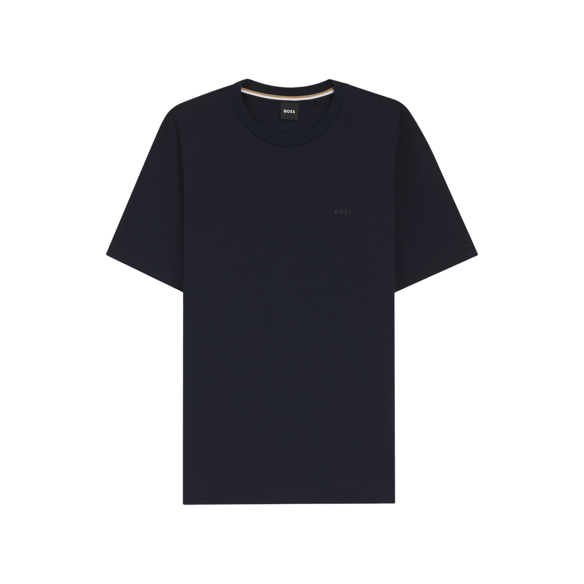 t-shirt hugo boss thompson homme bleu foncé vue de face