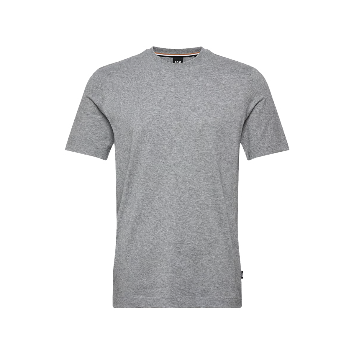 t-shirt hugo boss thompson homme gris chiné vue de face