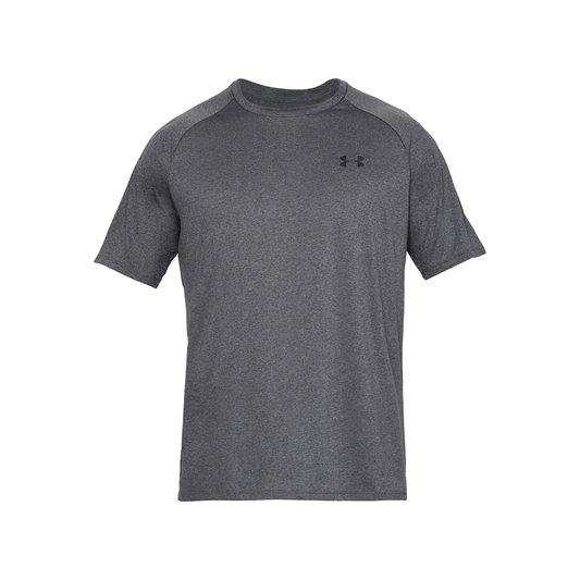 t-shirt under armour tech 2.0 homme carbon heather face
