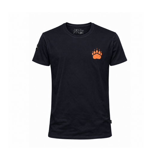 t-shirt watts budy homme noir vue face