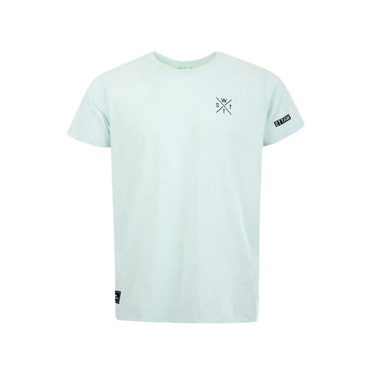 t-shirt watts watts01 homme vert clair vue face
