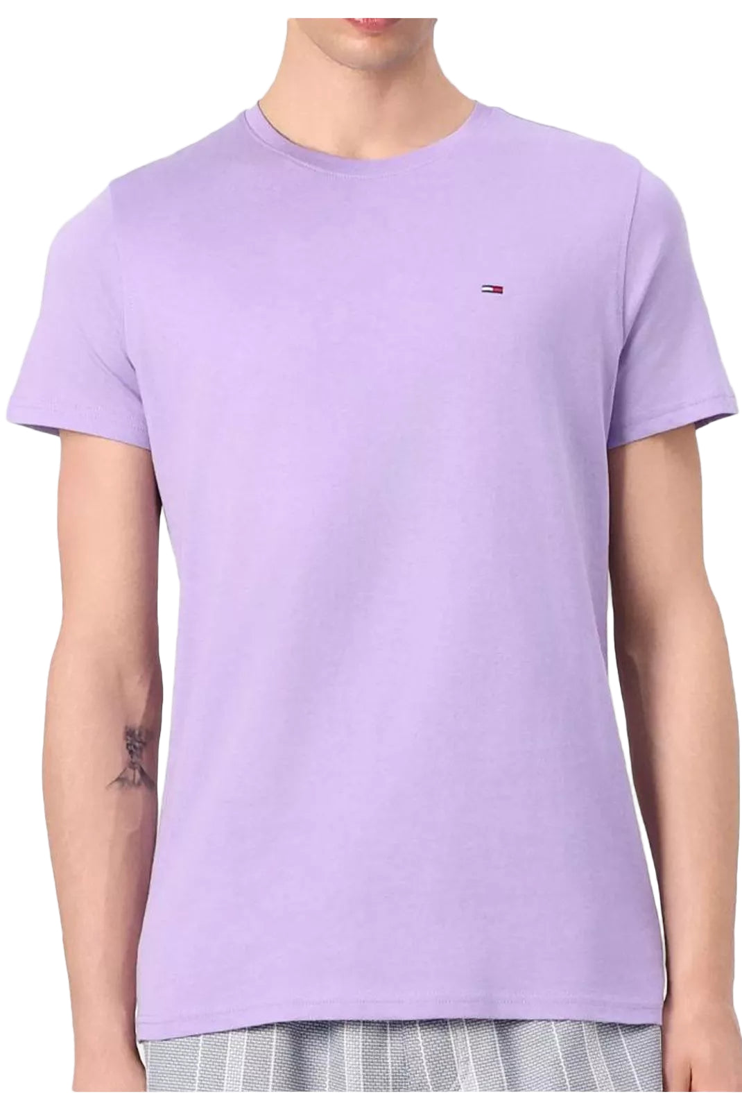 T-shirt Tommy Jeans Ophelia Purple face