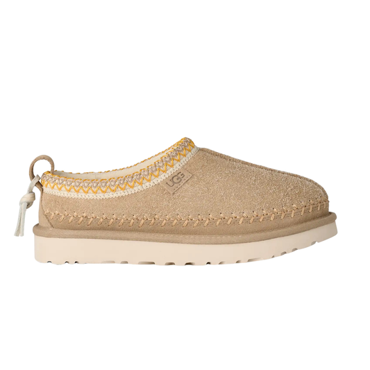 chaussons ugg tasman biarritz femme mustard seed vue profil