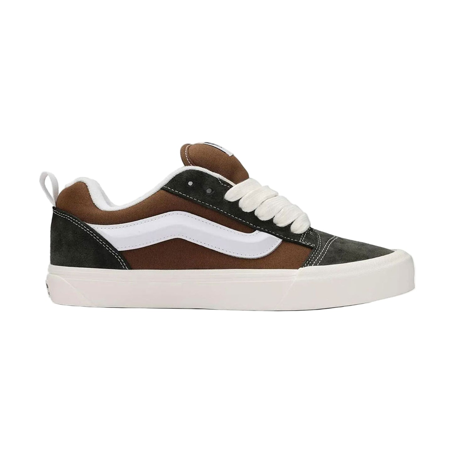 Vans Knu Skool Homme Marron Beige – vue latérale